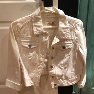 White Jean Jacket